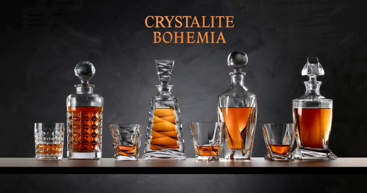 Бокалы, фужеры, вазы: изысканность Crystalite Bohemia 