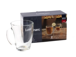 НАБОР КРУЖЕК стеклянных "Tasting time. Tee" 2 шт. 320 мл  Luminarc 101846 