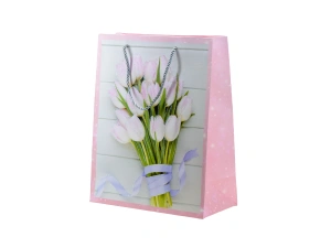 ПАКЕТ ДЛЯ ПОДАРКА бумажный 26*32*12 см   110770