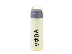 БУТЫЛКА стекло/пластмасса для питья "VODA" 420 мл   110962 