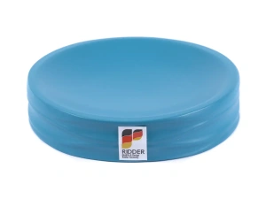 ПОДСТАВКА ДЛЯ МЫЛА полирезин "Swing Turquoise" 11*11*2,5см  Ridder 82091 