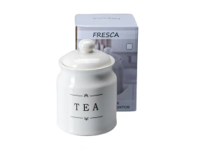БАНКА ДЛЯ СЫПУЧИХ ПРОДУКТОВ керамическая "Tea" 700 мл/10,5*16 см   108346 