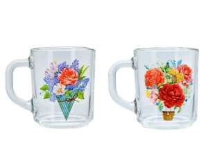 КРУЖКА стеклянная "Green Tea. Мечты" 200 мл/9 см  ОСЗ 107592 
