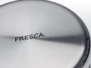 КАСТРЮЛЯ из нержавеющей стали 4,7 л/22 см со стеклянной крышкой  Fresca 107404