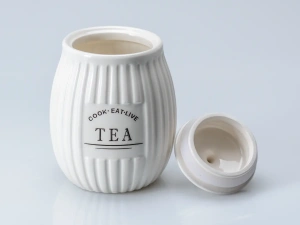 БАНКА ДЛЯ СЫПУЧИХ ПРОДУКТОВ керамическая "Tea" 800 мл/11,3*16,2 см   108350
