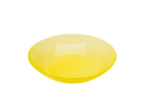 ТАРЕЛКА ГЛУБОКАЯ стеклянная "Diaphane Lemon" 20 см   110300 