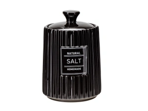БАНКА ДЛЯ СЫПУЧИХ ПРОДУКТОВ керамическая "Salt" 650 мл/10,6*10,6*15,5 см   110160 