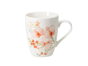НАБОР КРУЖЕК фарфоровых "Fleurs" 2 шт. 340 мл   110516