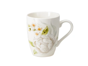 НАБОР КРУЖЕК фарфоровых "Fleurs" 2 шт. 340 мл   110516