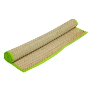 КОВРИК ПЛЯЖНЫЙ плетеный окрашенный  Happy Green 53910 